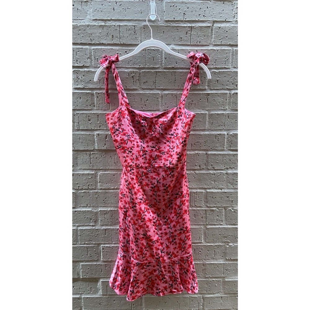 Karina Grimaldi Angelica Mini Dress in Poppy Floral